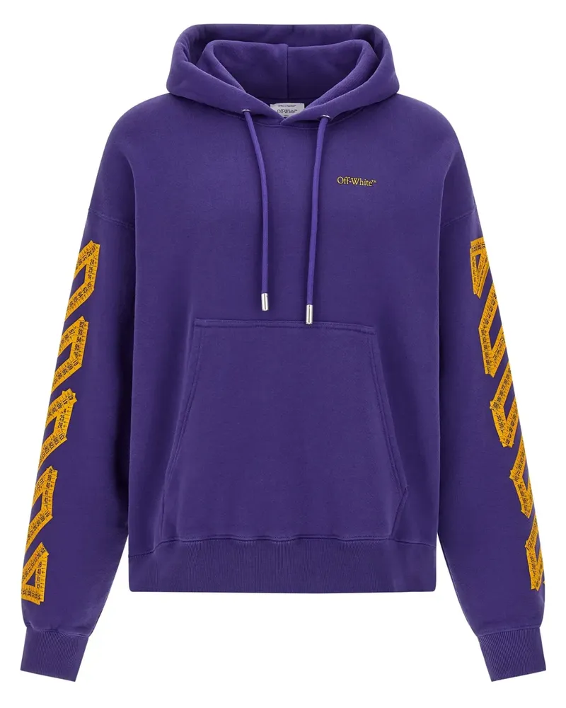OFF-WHITE Tape Arrow Hoodie - Violett Violett