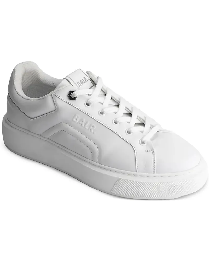 BALR. Flatform-Sneakers mit Logo - Weiß Weiß