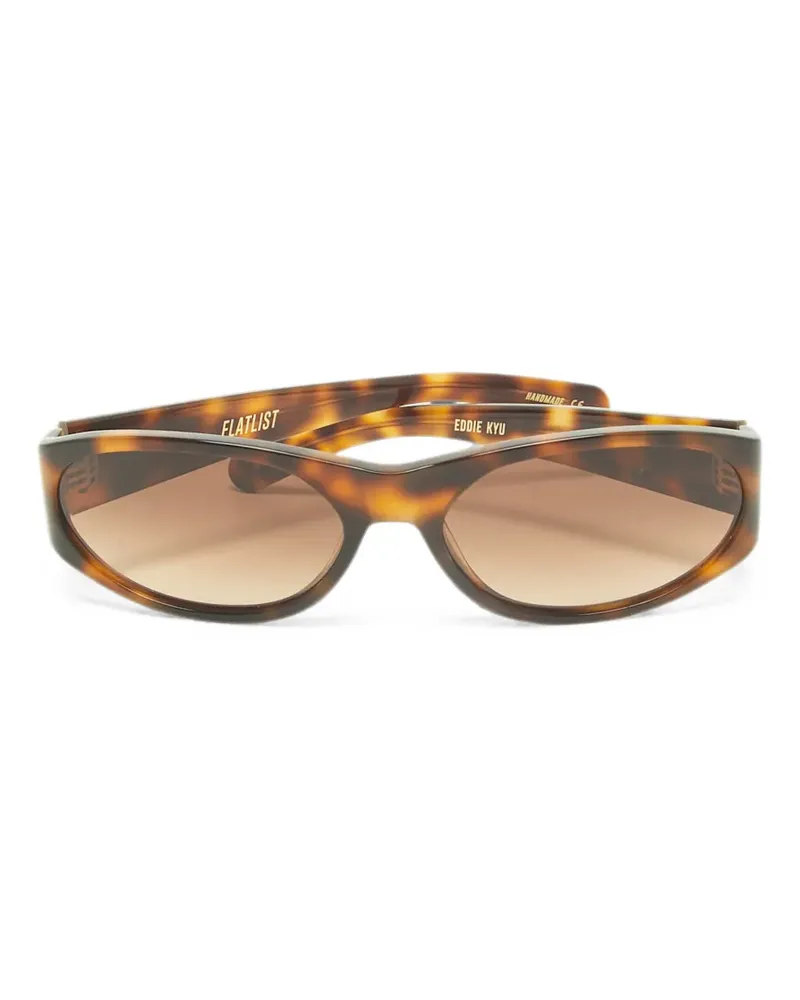 FLATLIST Eddie Kyu Sonnenbrille - Braun Braun