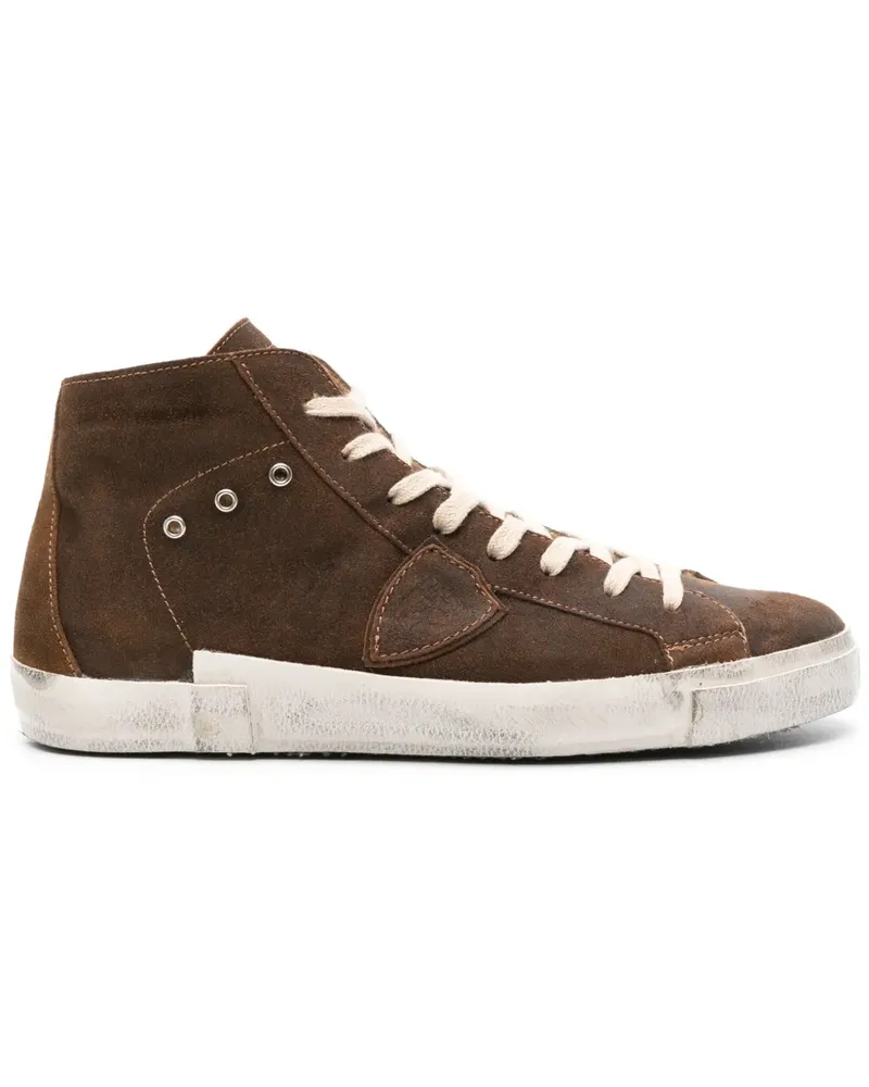 Philippe Model Prsx High-Top-Sneakers - Braun Braun