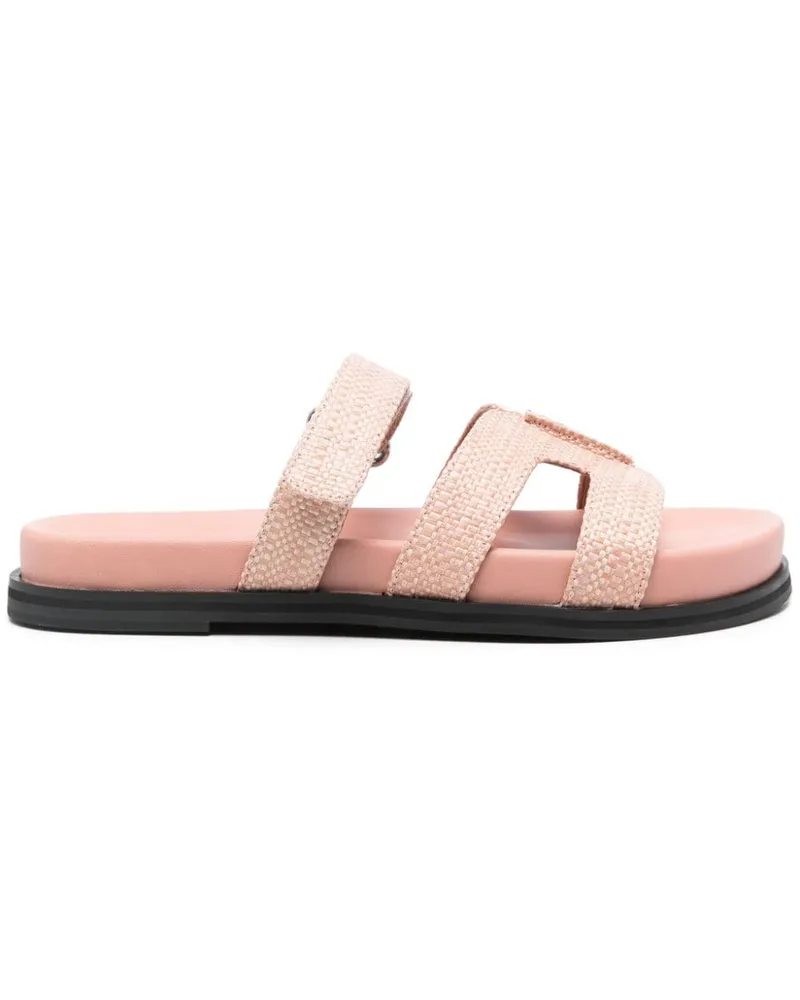 Bibi Lou Sandalen mit Webmuster Rosa