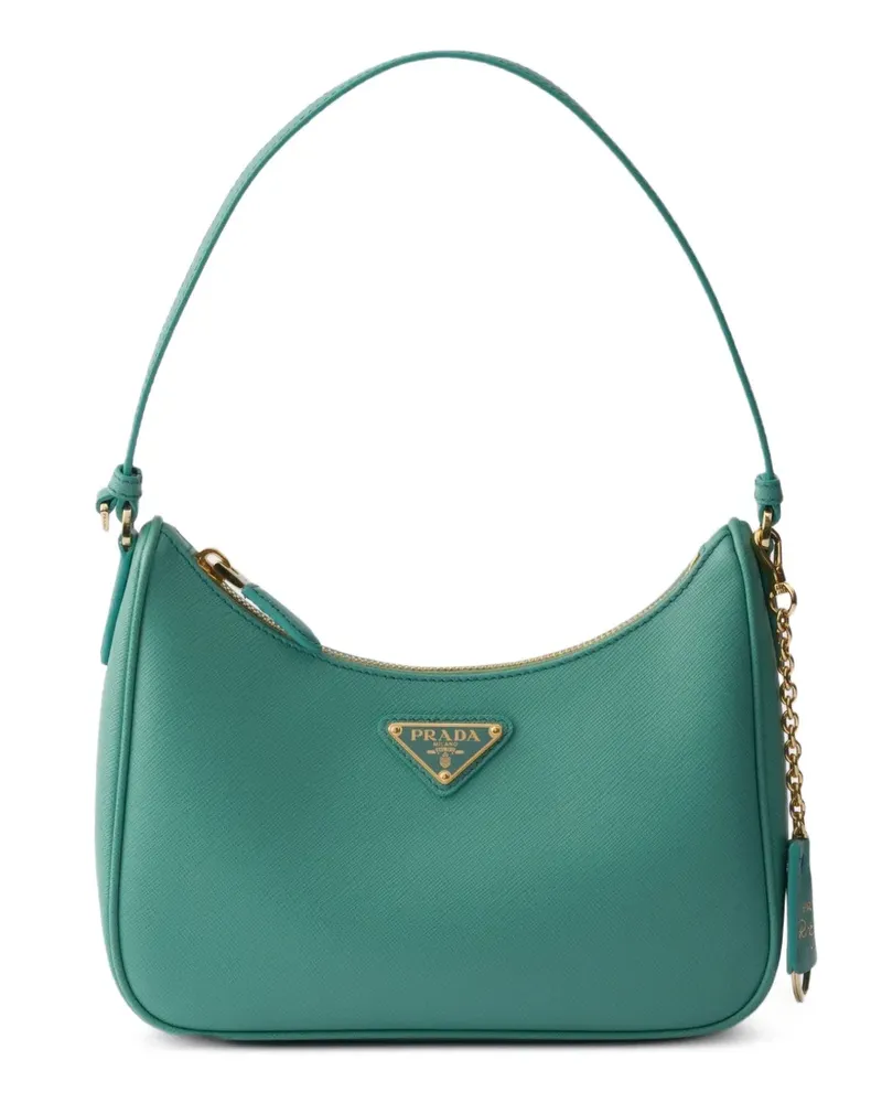 Prada Re-Edition 2005 Saffiano-leather mini bag - Grün Grün