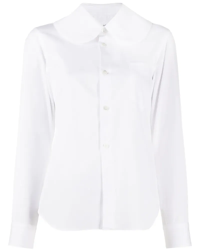 Comme des Garçons Puritan' Hemd - Weiß Weiß