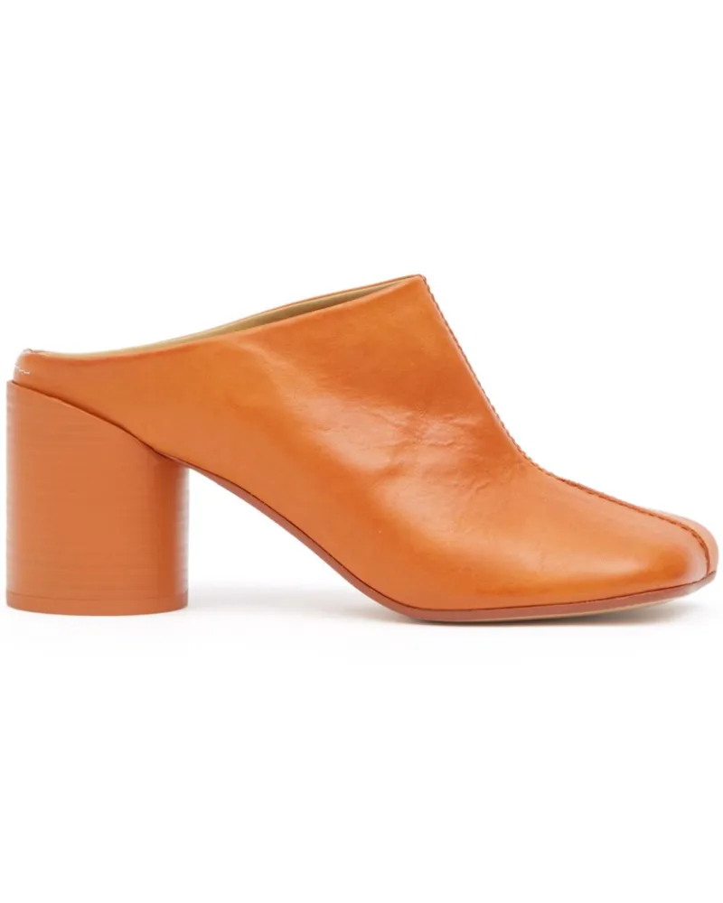 Maison Margiela Mules mit anatomischer Spitze - Orange Orange