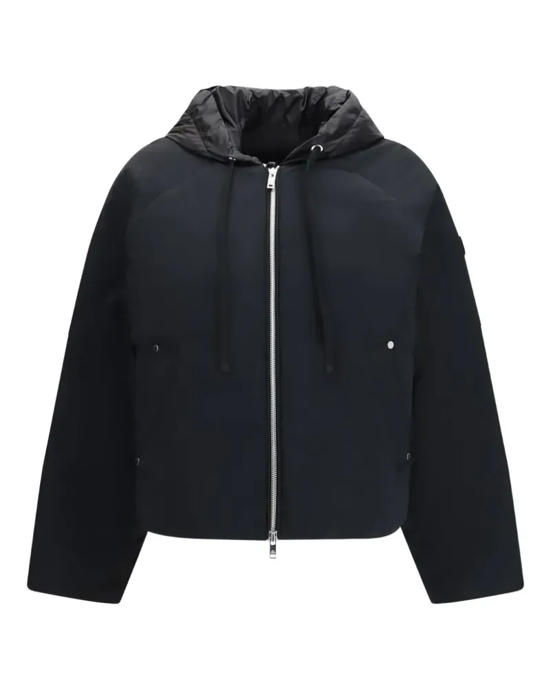 Moose Knuckles Tegan Bomberjacke mit Kapuze - Schwarz Schwarz