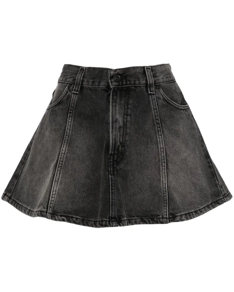 Haikure Margaux Jeansrock - Schwarz Schwarz