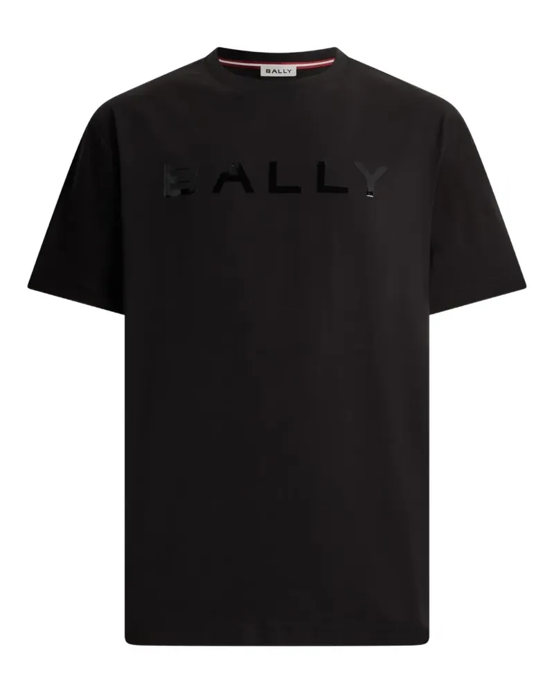 Bally T-Shirt mit Logo-Print - Schwarz Schwarz