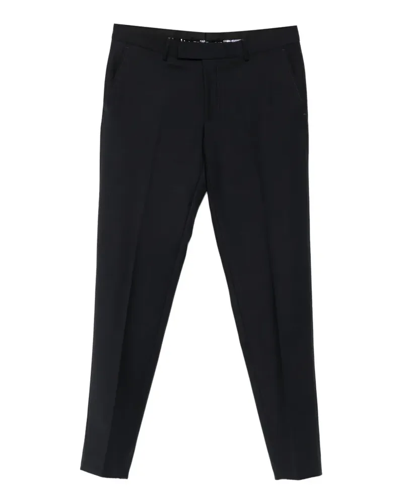 Karl Lagerfeld pressed-crease tailored trousers - Blau Blau