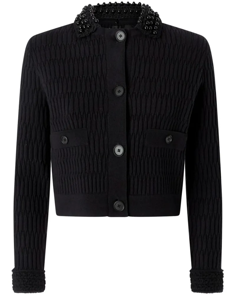 Pinko Masquerade Cardigan - Schwarz Schwarz