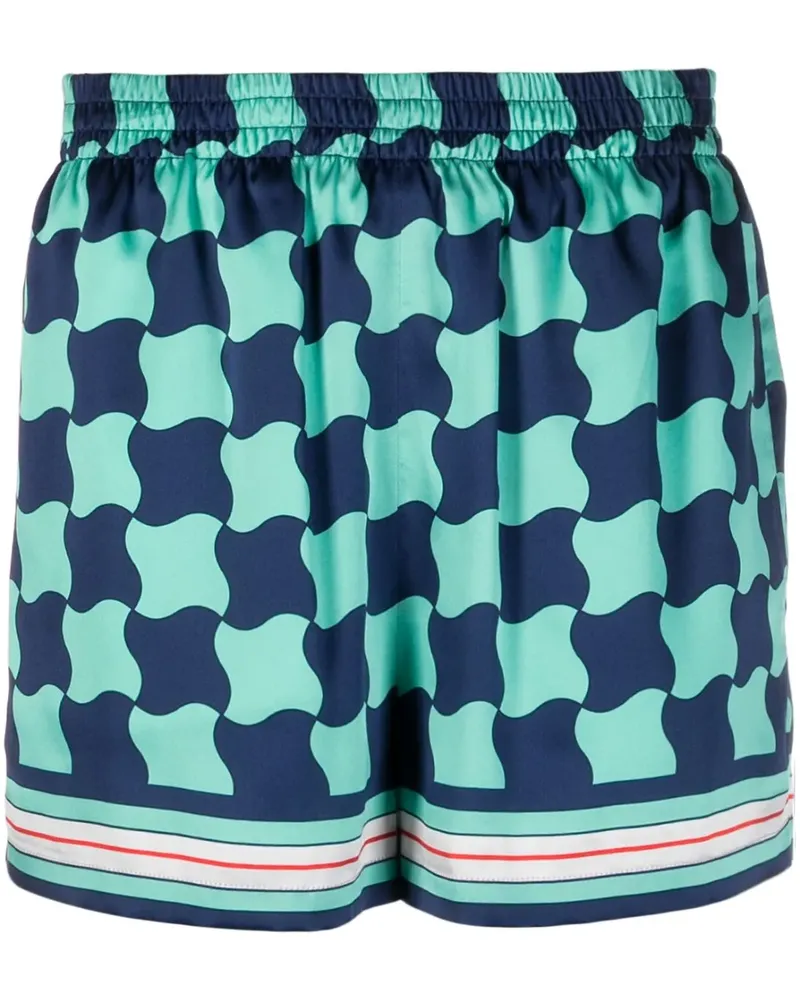 Casablanca Paris Casa Way Shorts - Grün Grün
