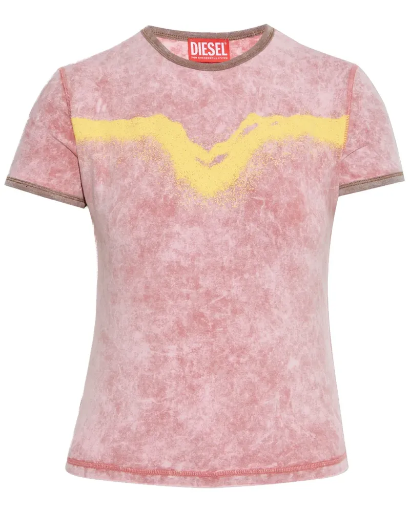 Diesel T-Uncutie T-Shirt - Rosa Rosa