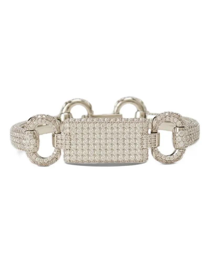 Gucci Horsebit Armband mit Kristallen - Silber Silber