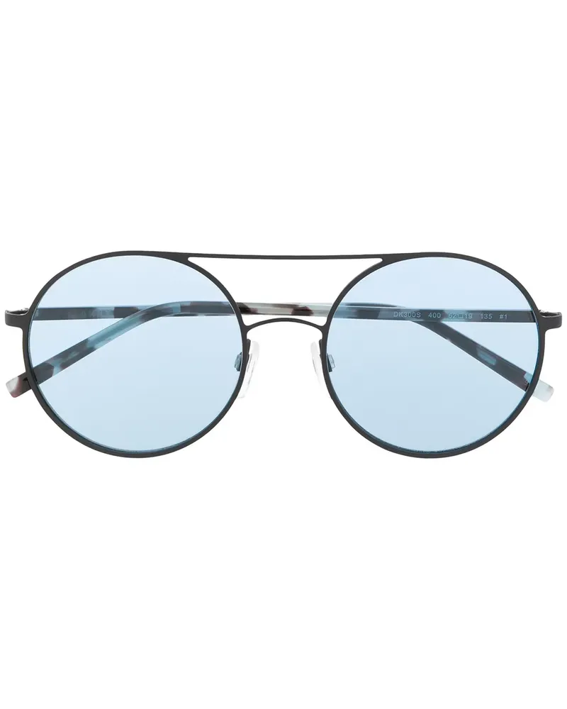 DKNY Pilotenbrille mit getönten Gläsern - Schwarz Schwarz