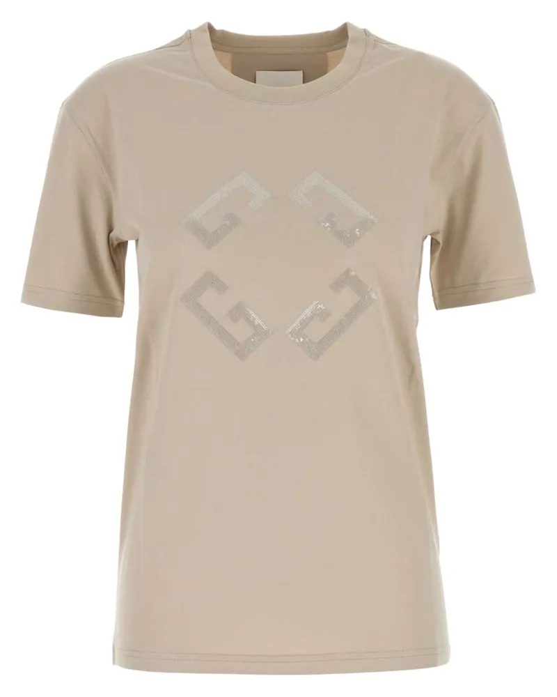 Givenchy Monogram 72 T-Shirt - Nude Nude