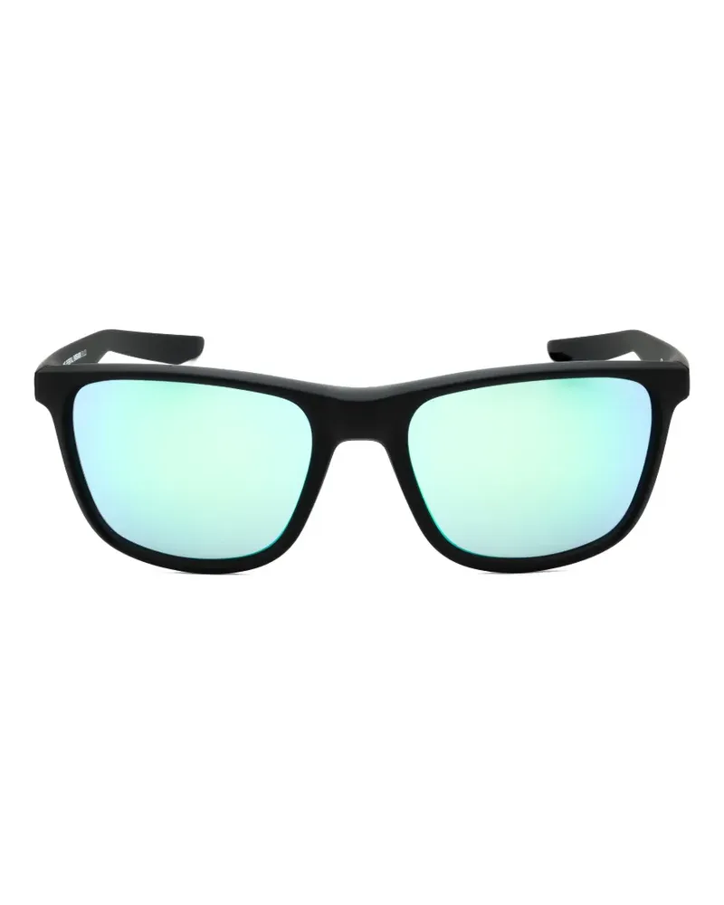 Nike Essential Endeavor Sonnenbrille mit quadratischem Gestell - Schwarz Schwarz