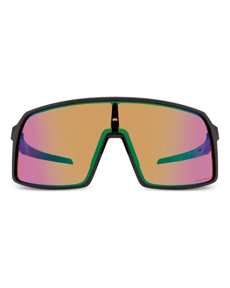 Oakley Sutro geometric-frame sunglasses - Schwarz Schwarz