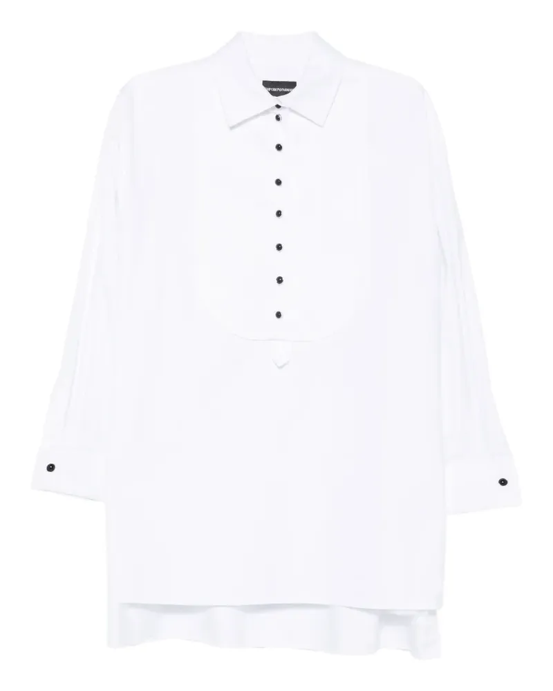 Emporio Armani cotton blouse - Weiß Weiß