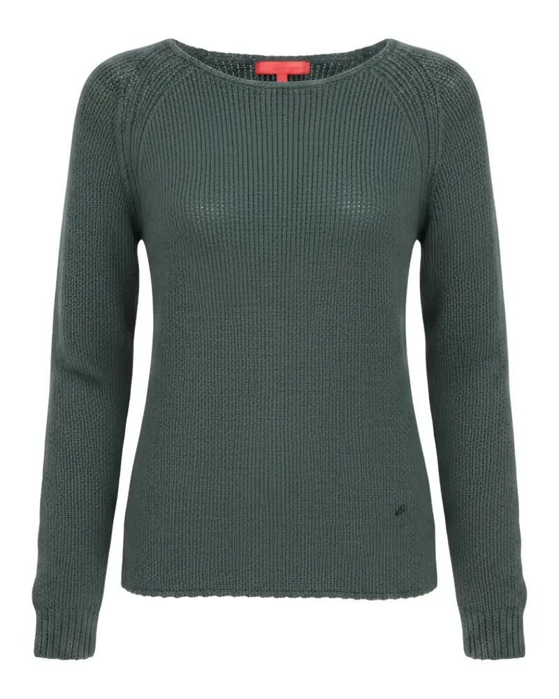 Isaia ribbed-knit sweater - Grün Grün