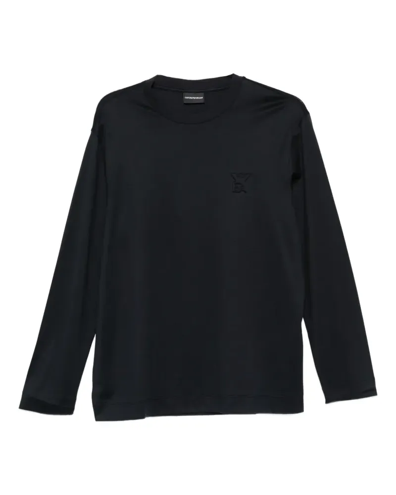 Emporio Armani long-sleeve T-shirt - Schwarz Schwarz