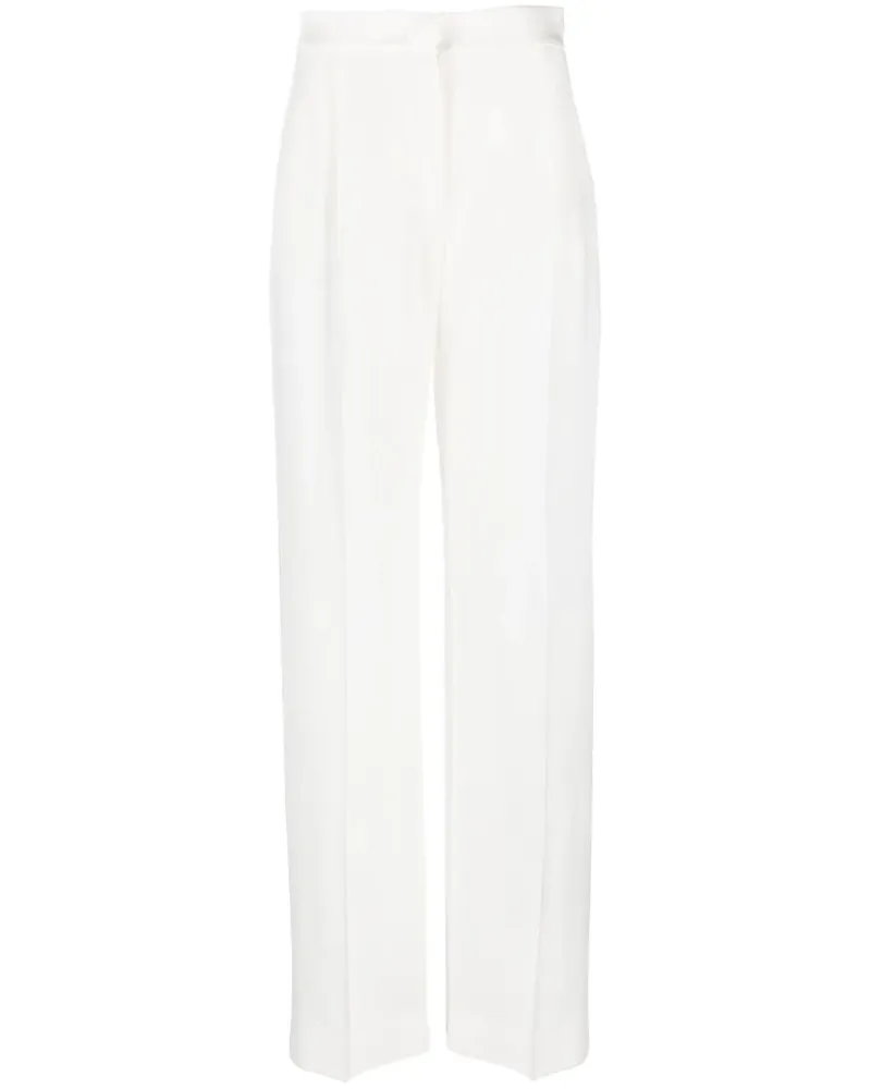 Alberta Ferretti Hose mit geradem Bein - Weiß Weiß