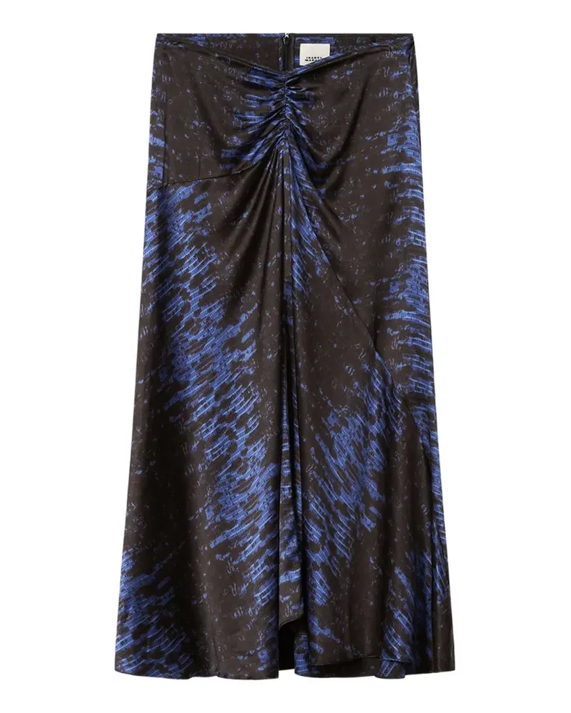 Isabel Marant Laren silk skirt - Braun Braun