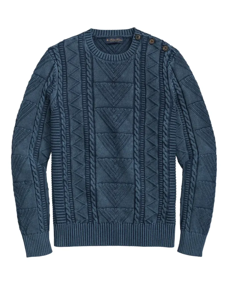 Brooks Brothers Klassischer Pullover - Blau Blau