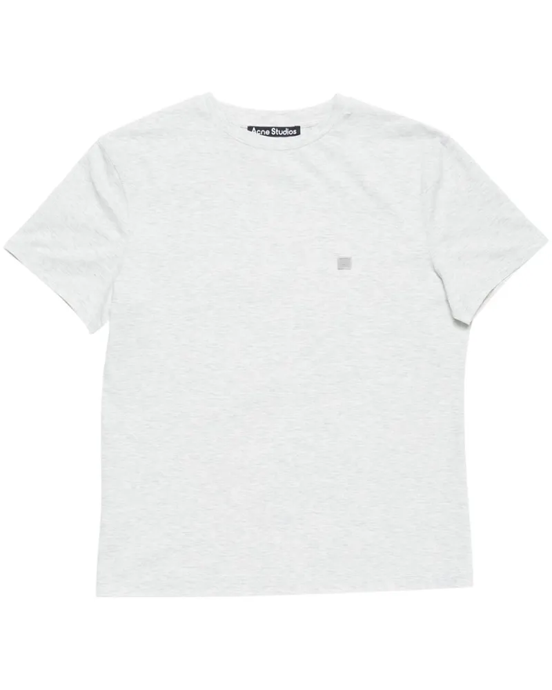 Acne Studios T-Shirt mit Rundhalsausschnitt - Grau Grau