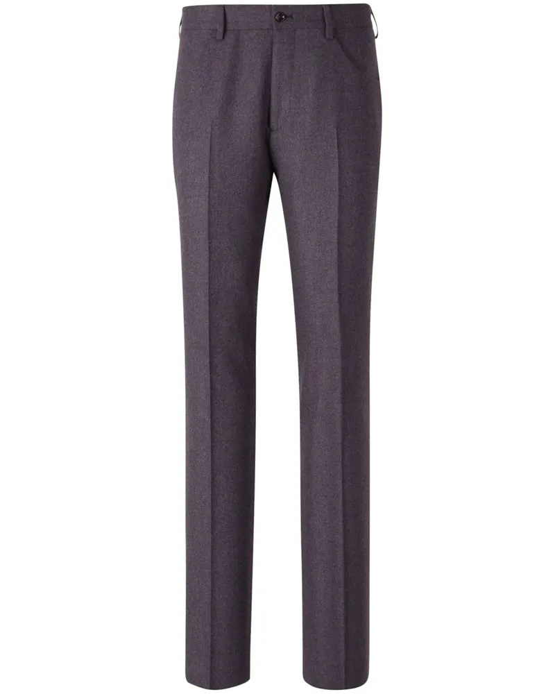 LARDINI Klassische Hose mit Bügelfalten - Grau Grau