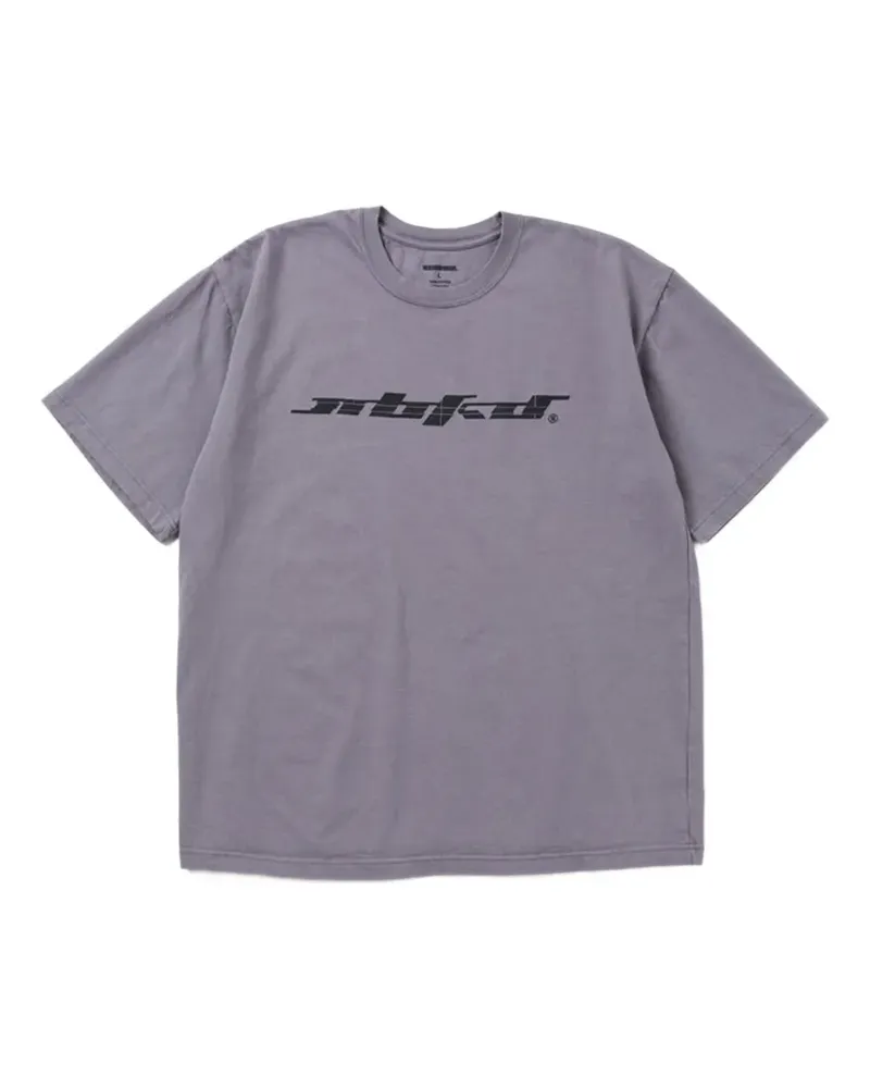 Neighborhood T-Shirt mit grafischem Print - Grau Grau