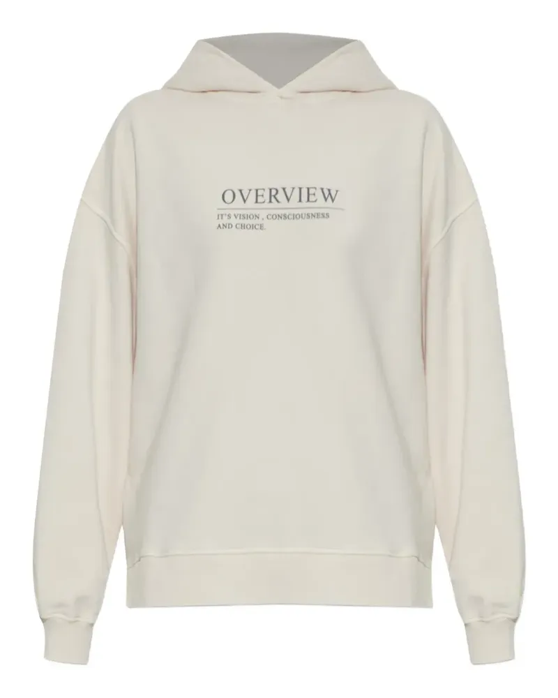 AKEP Hoodie mit grafischem Print - Nude Nude