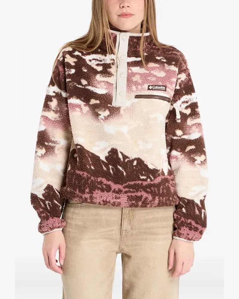 Columbia Sportswear Company Helvetia™ Sweatshirt mit Print - Braun Braun