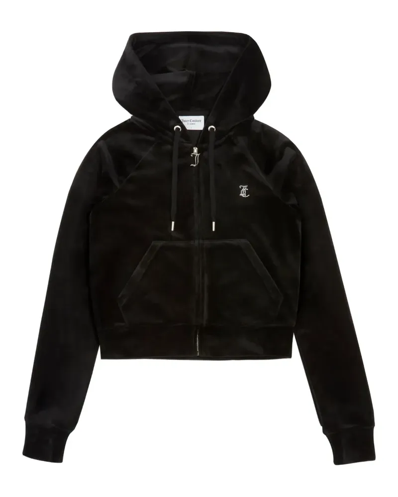 Juicy Couture Virgo Hoodie mit Strass - Schwarz Schwarz