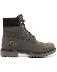 Timberland Premium 6 Inch Schnürstiefel Grau