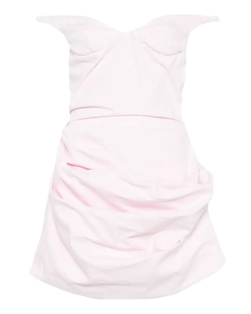 Magda Butrym Schulterfreies Kleid - Rosa Rosa