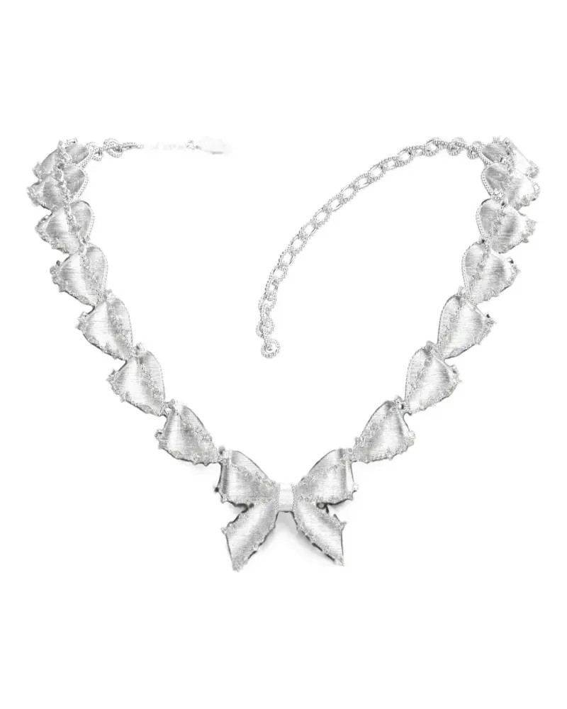 SHUSHU/TONG YVMIN Halskette mit Schleifendetail - Silber Silber