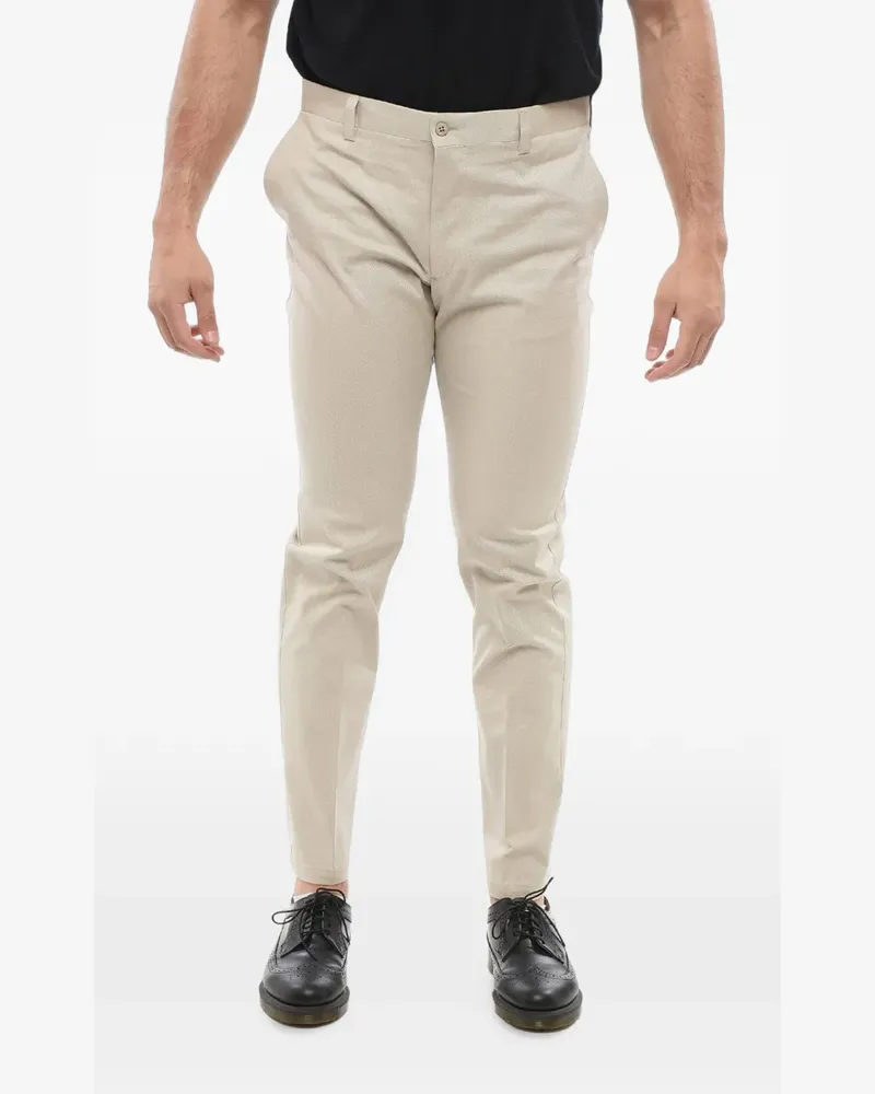 Corneliani tailored trousers - Nude Nude