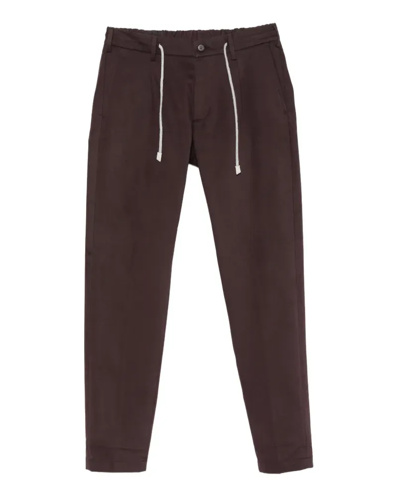 Eleventy Hose mit Kordelzug - Violett Violett
