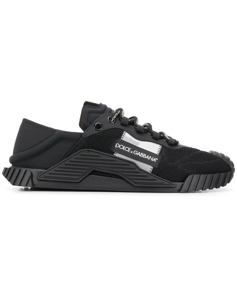 Dolce & Gabbana Sneakers im Hybrid-Design - Schwarz Schwarz