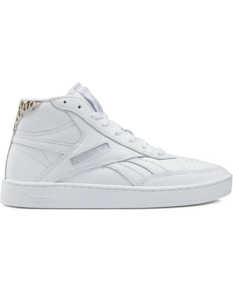 Reebok Club C Form White Leopard High-Top-Sneakers - Weiß Weiß