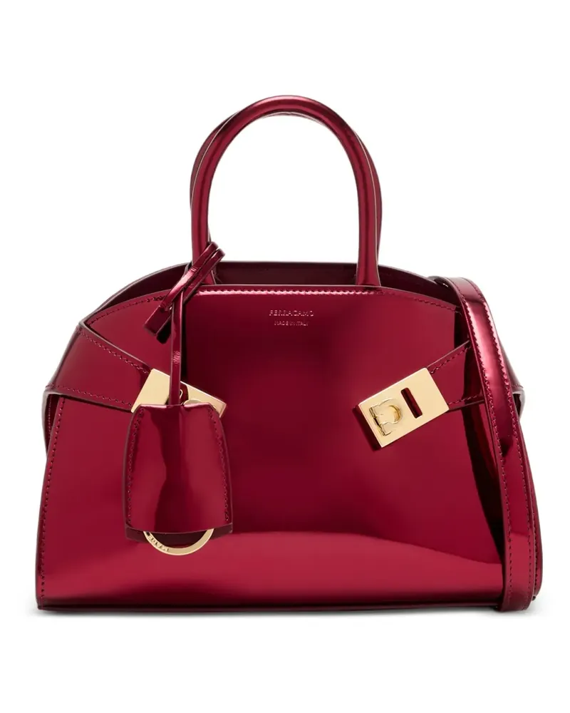 Ferragamo logo-detail tote bag - Rot Rot