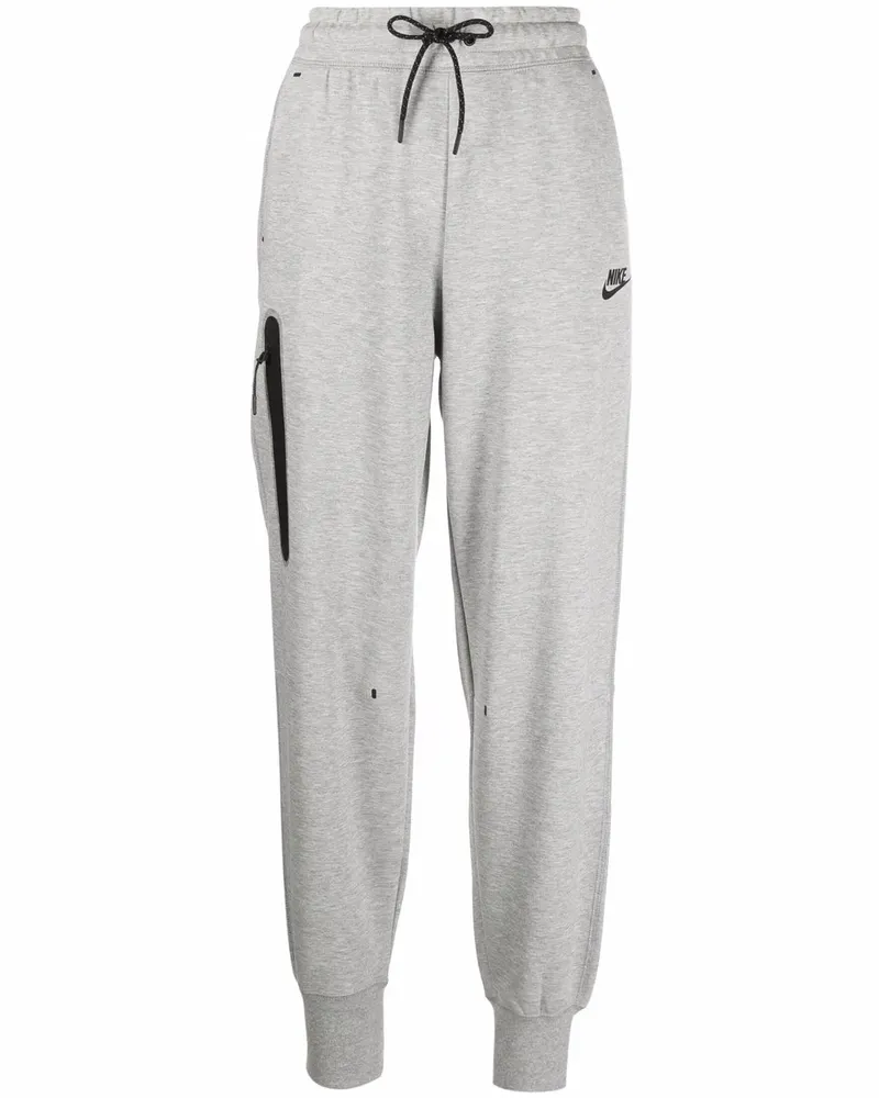Nike Jogginghose mit Reißverschlusstaschen - 063 DARK GREY HEATHER/BLACK 063