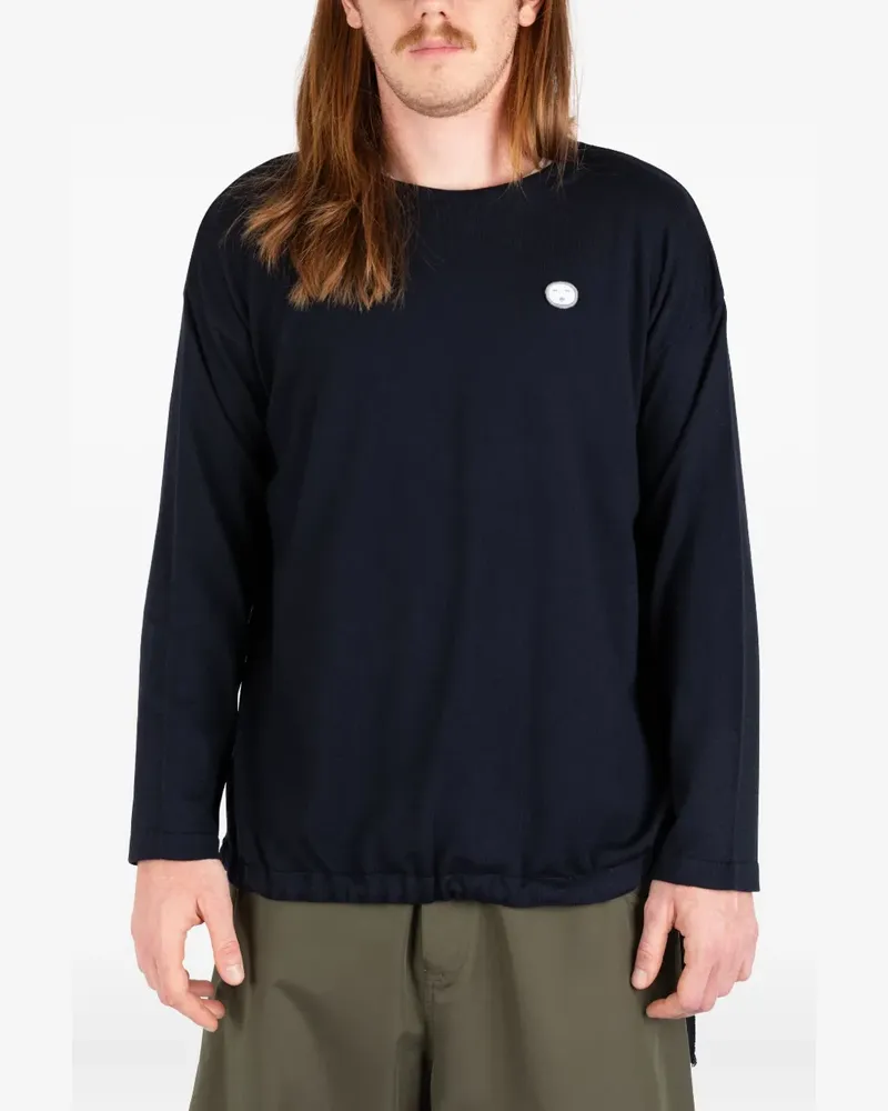 Société Anonyme Klassisches Sweatshirt - Blau Blau