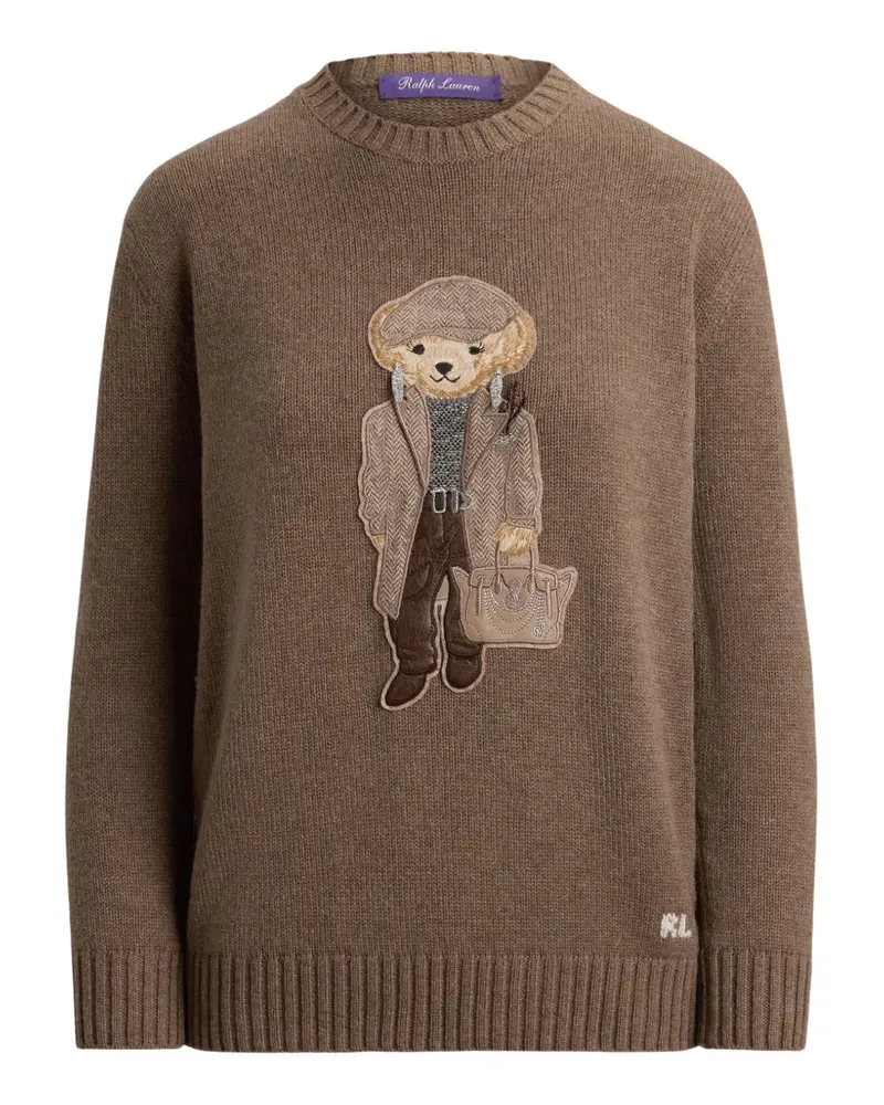 Ralph Lauren Langärmeliger Pullover - Braun Braun
