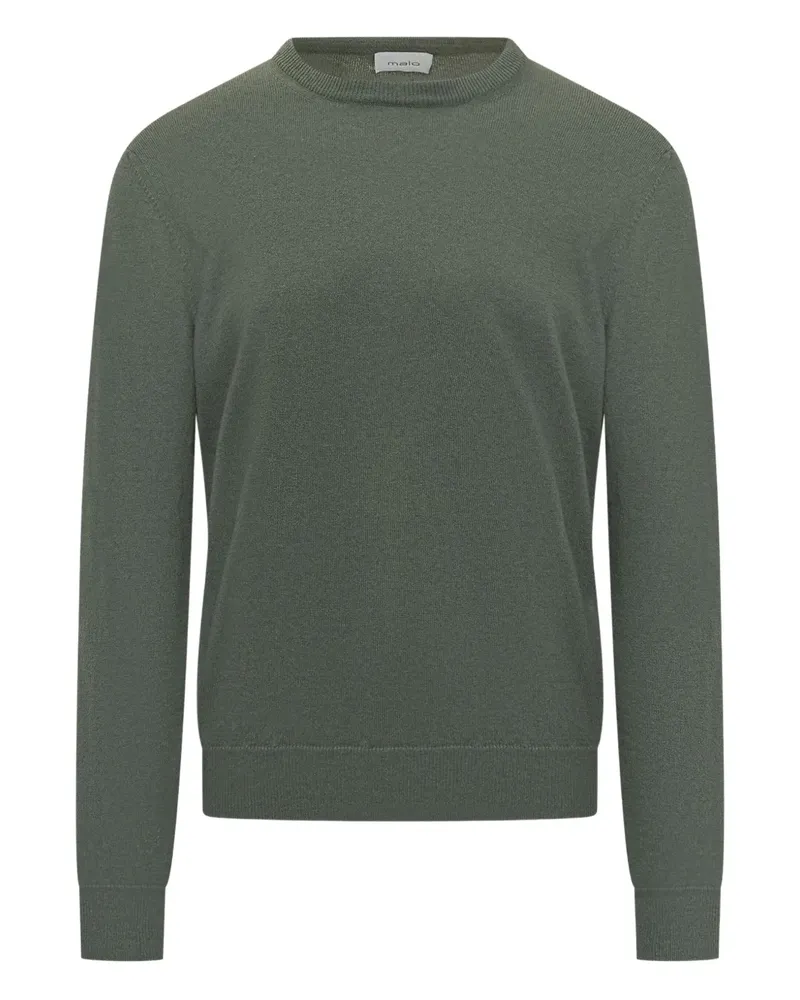Malo Pullover mit Rundhalsausschnitt - Grün Grün