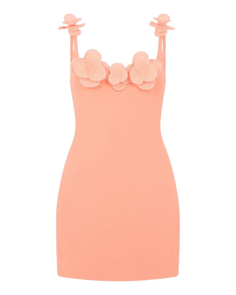 David Koma Kurzes Cocktailkleid - Rosa Rosa