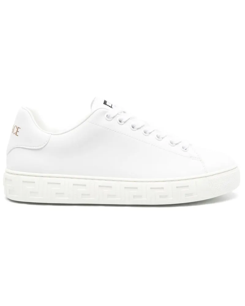 Versace Greca Sneakers - Weiß Weiß