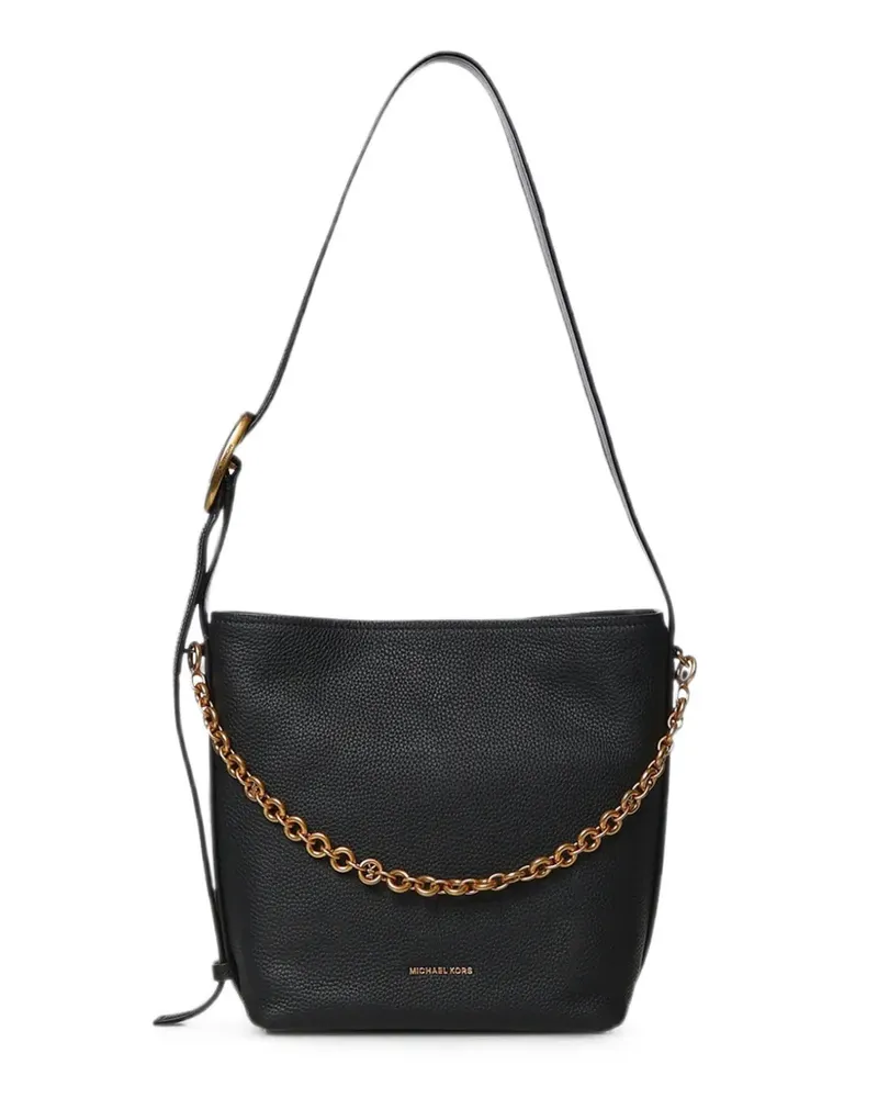 Michael Kors small Nolita chain-link shoulder bag - Schwarz Schwarz