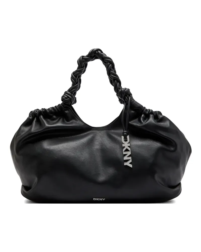 DKNY Pia Handtasche mit Knoten - Schwarz Schwarz