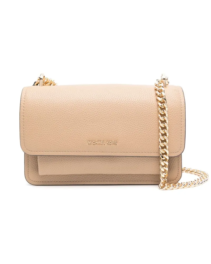 Michael Kors Große Claire Schultertasche - Nude Nude