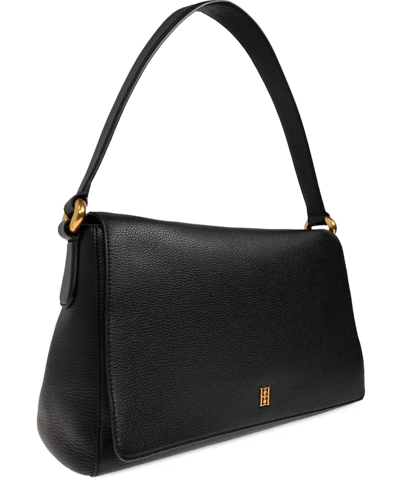 By Malene Birger Lelou leather shoulder bag - Schwarz Schwarz